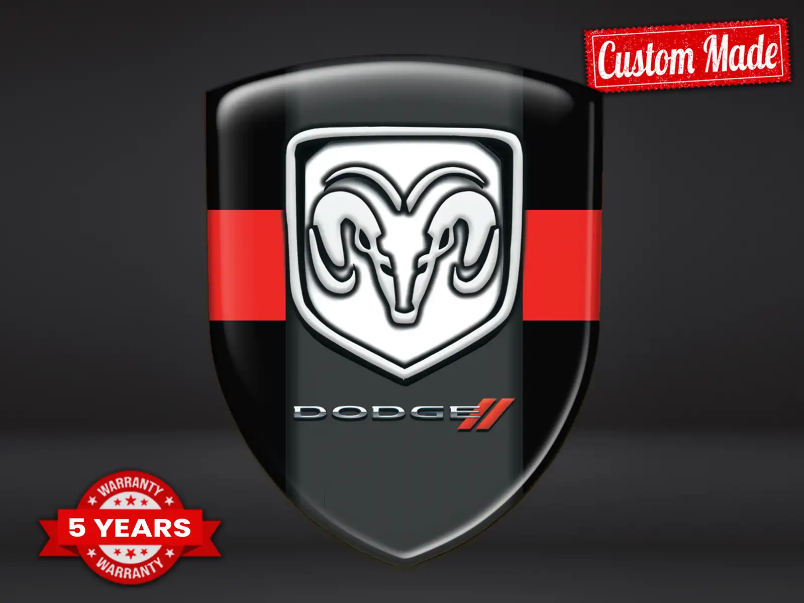 Dodge Auto Emblem Performance Max Stylish Pro Durable